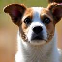 A playful terrier mix named Charlie.